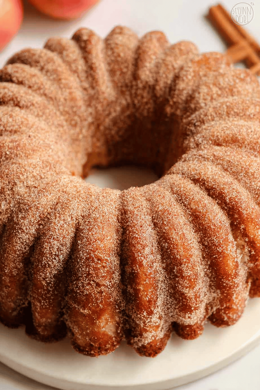 Apple Cider Doughnut Cake Recipe With Spiced Autumn Flavors 6 Apple Cider Donut Cake