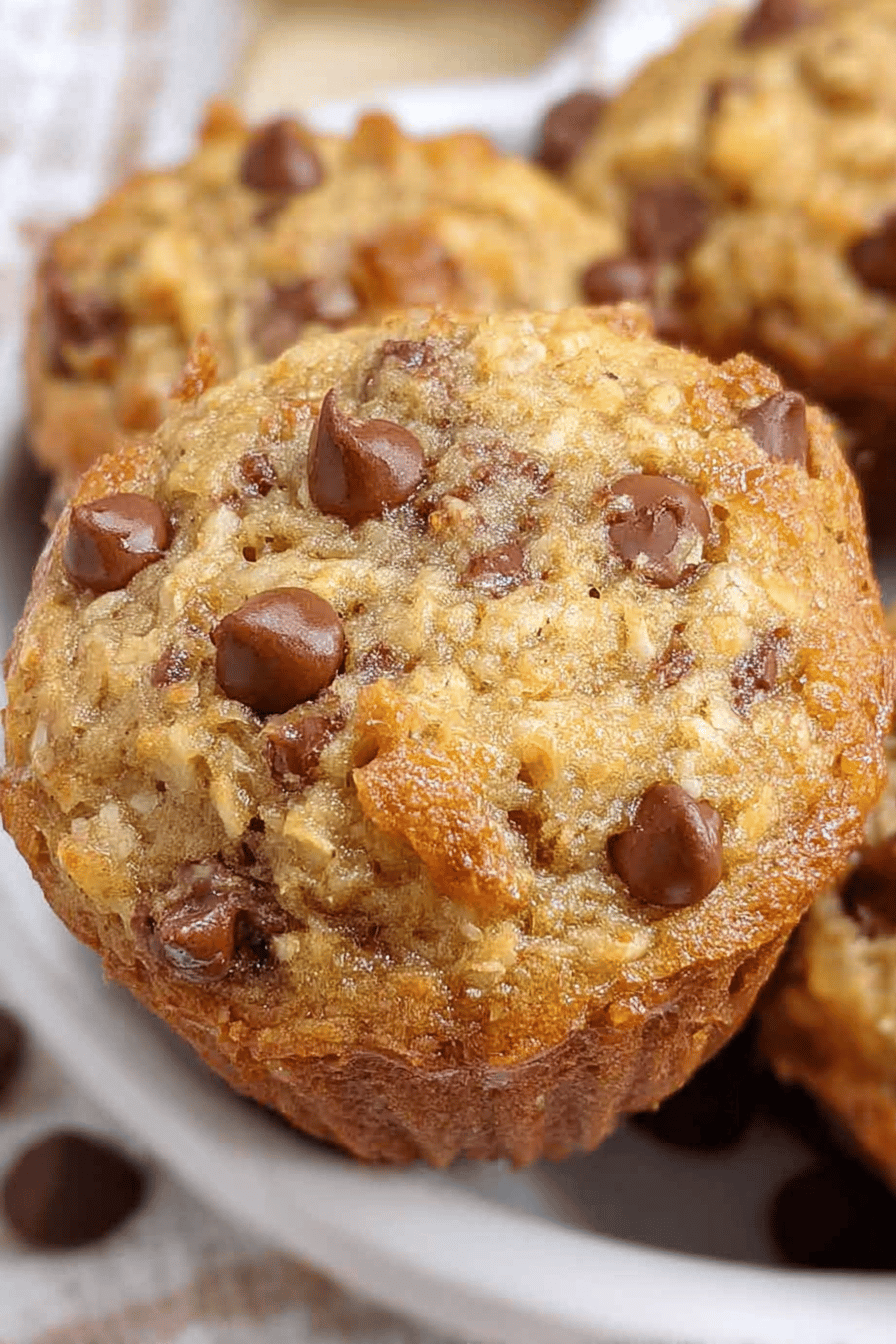 Banana Chocolate Chip Muffins Recipe For Moist And Soft Treats 6 Banana Chocolate Chip Muffins