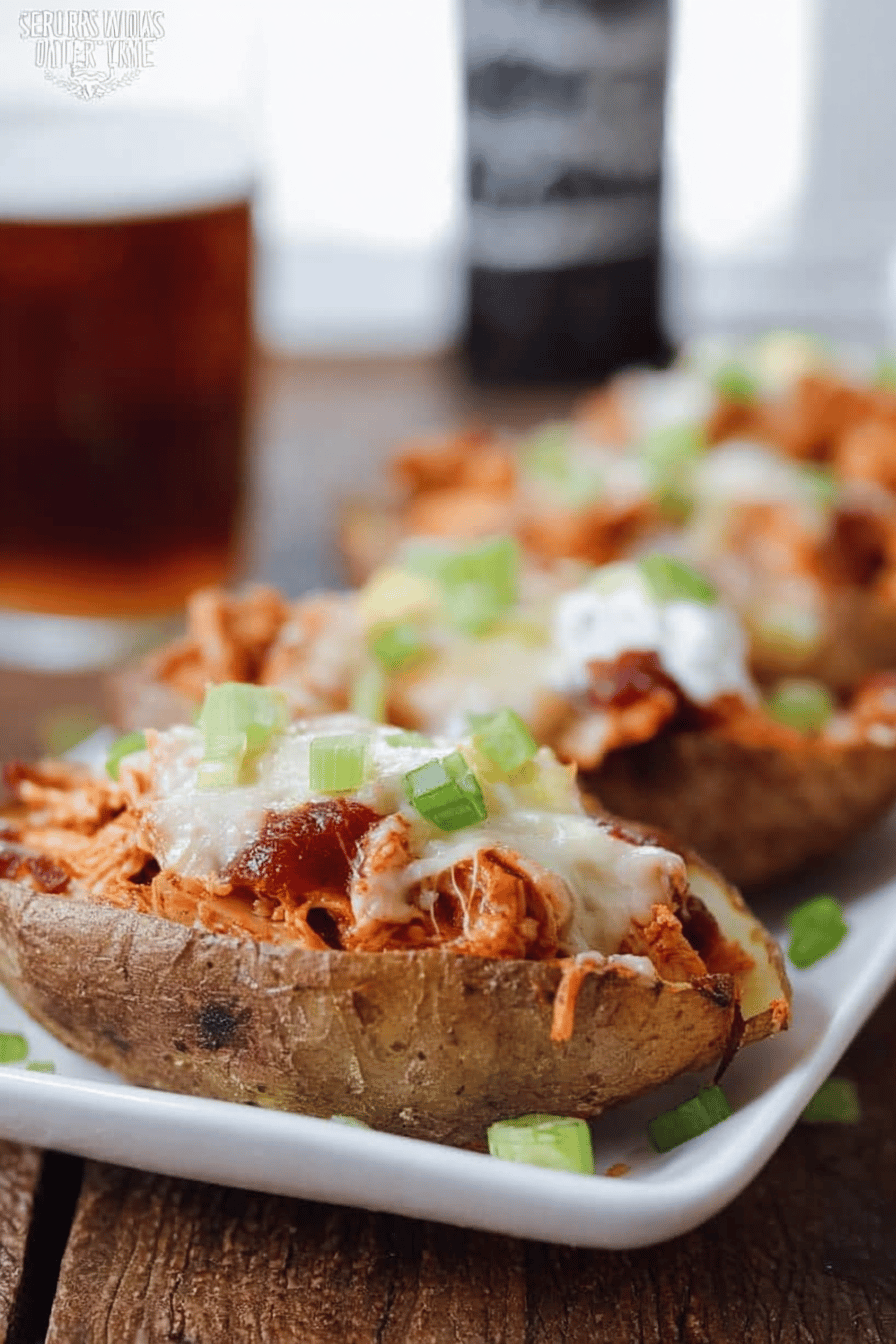 Bbq Pulled Pork Potato Skins
