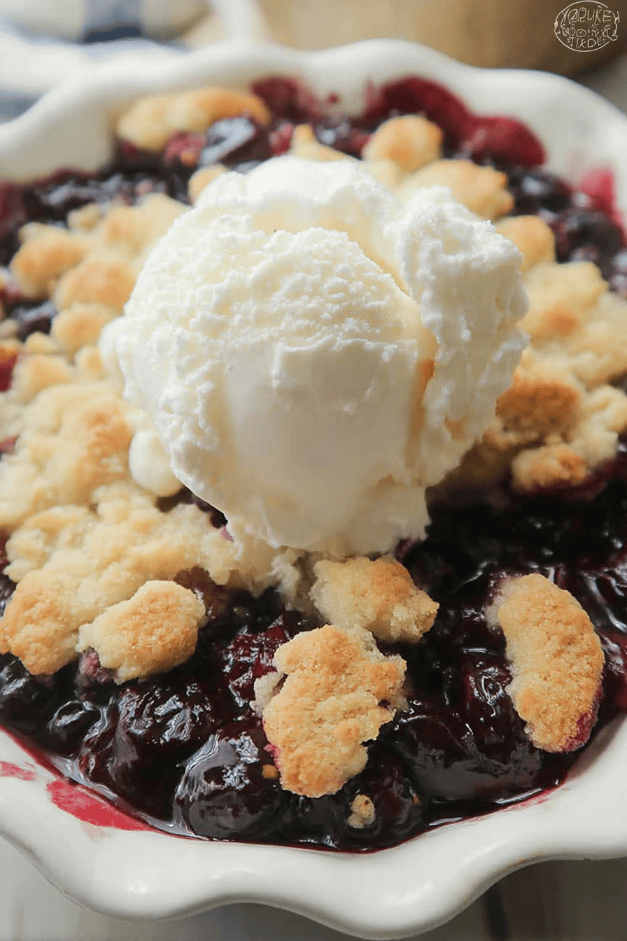 Blueberry Cobbler Recipe With Fresh Berries And Easy Crust 6 Blueberry Cobbler