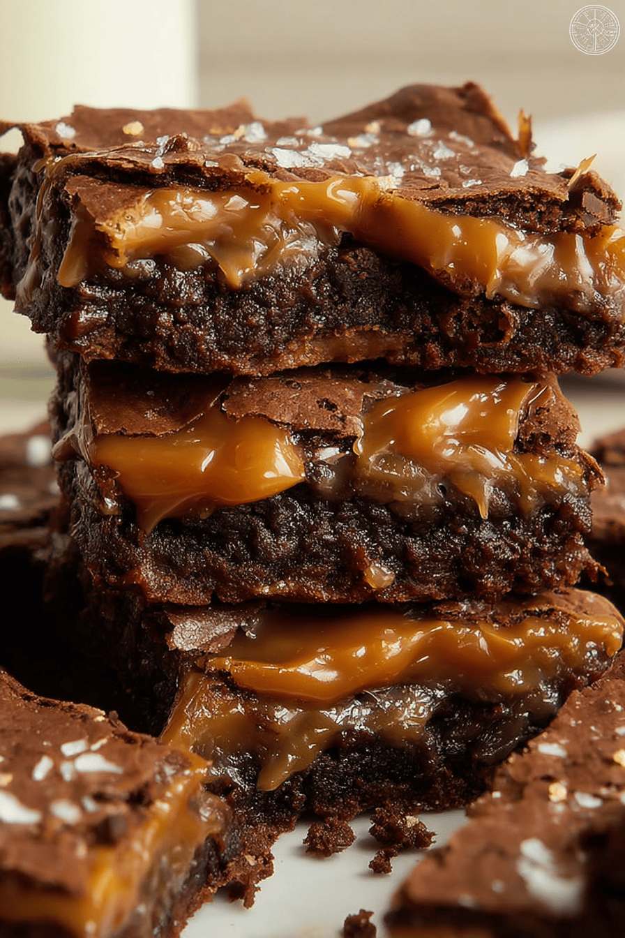 Salted Caramel Brownies Recipe For Rich And Gooey Treats 7 Caramel Brownies