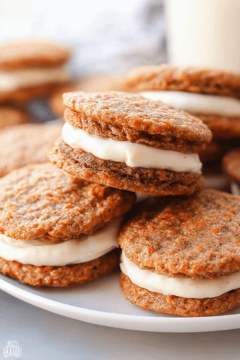 Carrot Cake Sandwich Cookies 85.Png