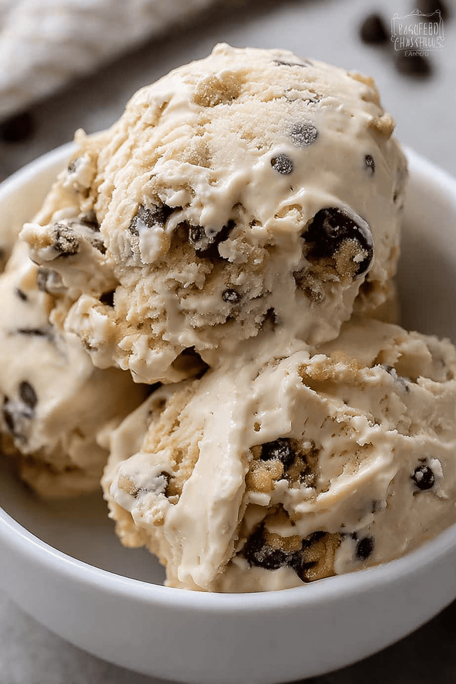 Chocolate Chip Cookie Dough Ice Cream
