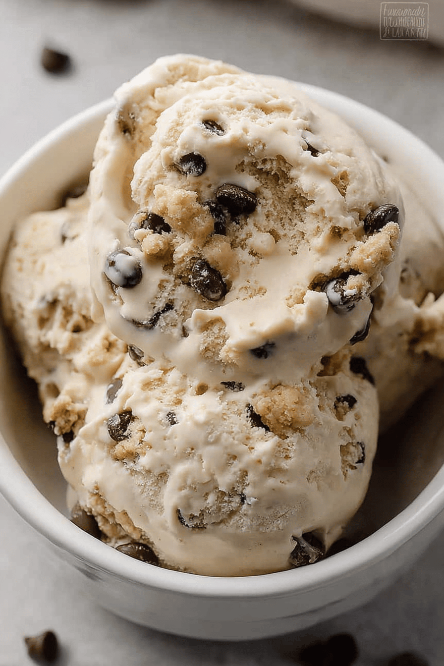 Chocolate Chip Cookie Dough Ice Cream