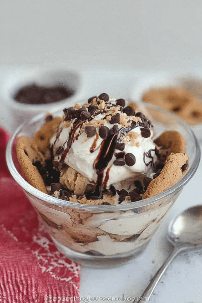 Chocolate Chip Cookie Ice Cream Sundae 29.Png