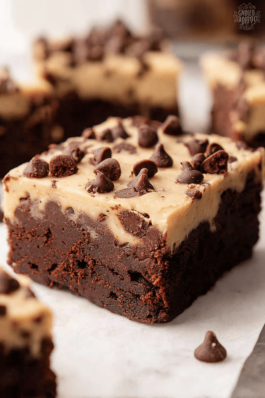 Cookie Dough Brownies Recipe With Gooey Chocolate And Creamy Cookie Dough Layers 7 Cookie Dough Brownies