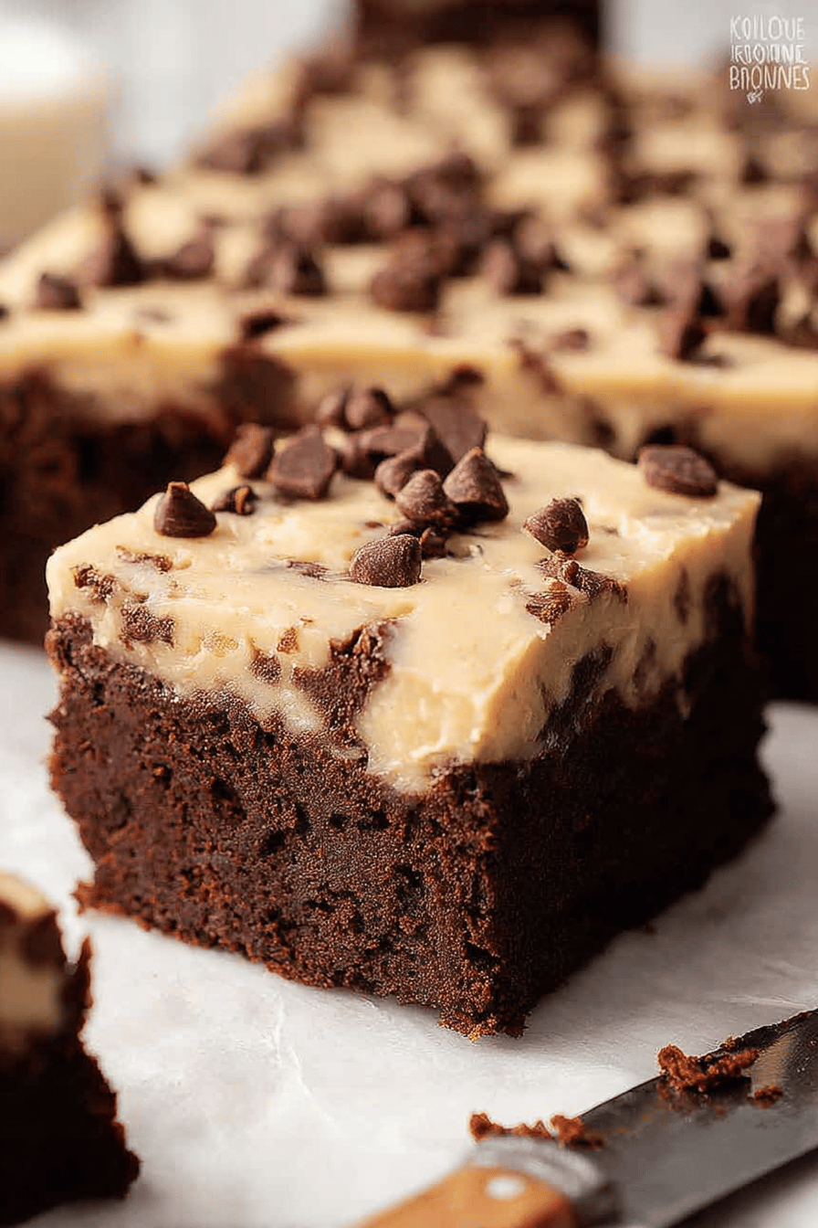 Cookie Dough Brownies Recipe With Gooey Chocolate And Creamy Cookie Dough Layers 6 Cookie Dough Brownies