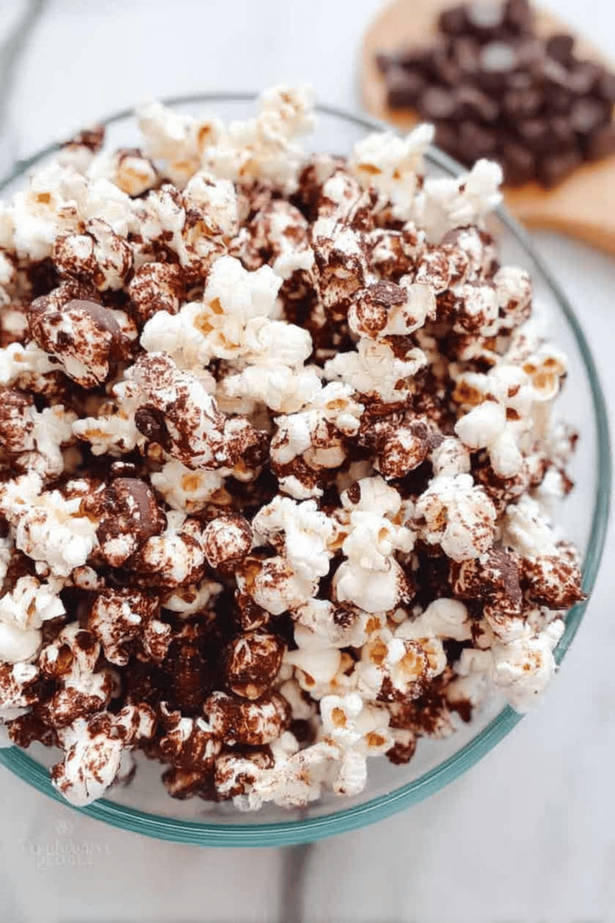 Dark Chocolate Sea Salt Popcorn