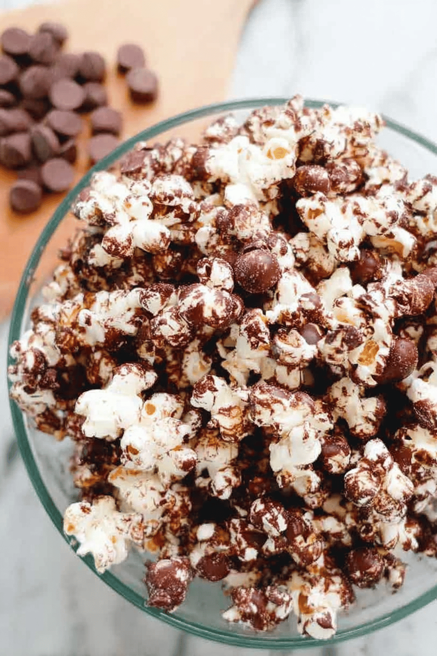 Dark Chocolate Sea Salt Popcorn