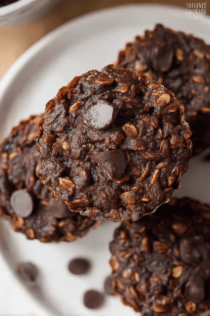 Double Chocolate Oatmeal Cups Recipe For A Healthy Sweet Treat 7 Double Chocolate Oatmeal Cups