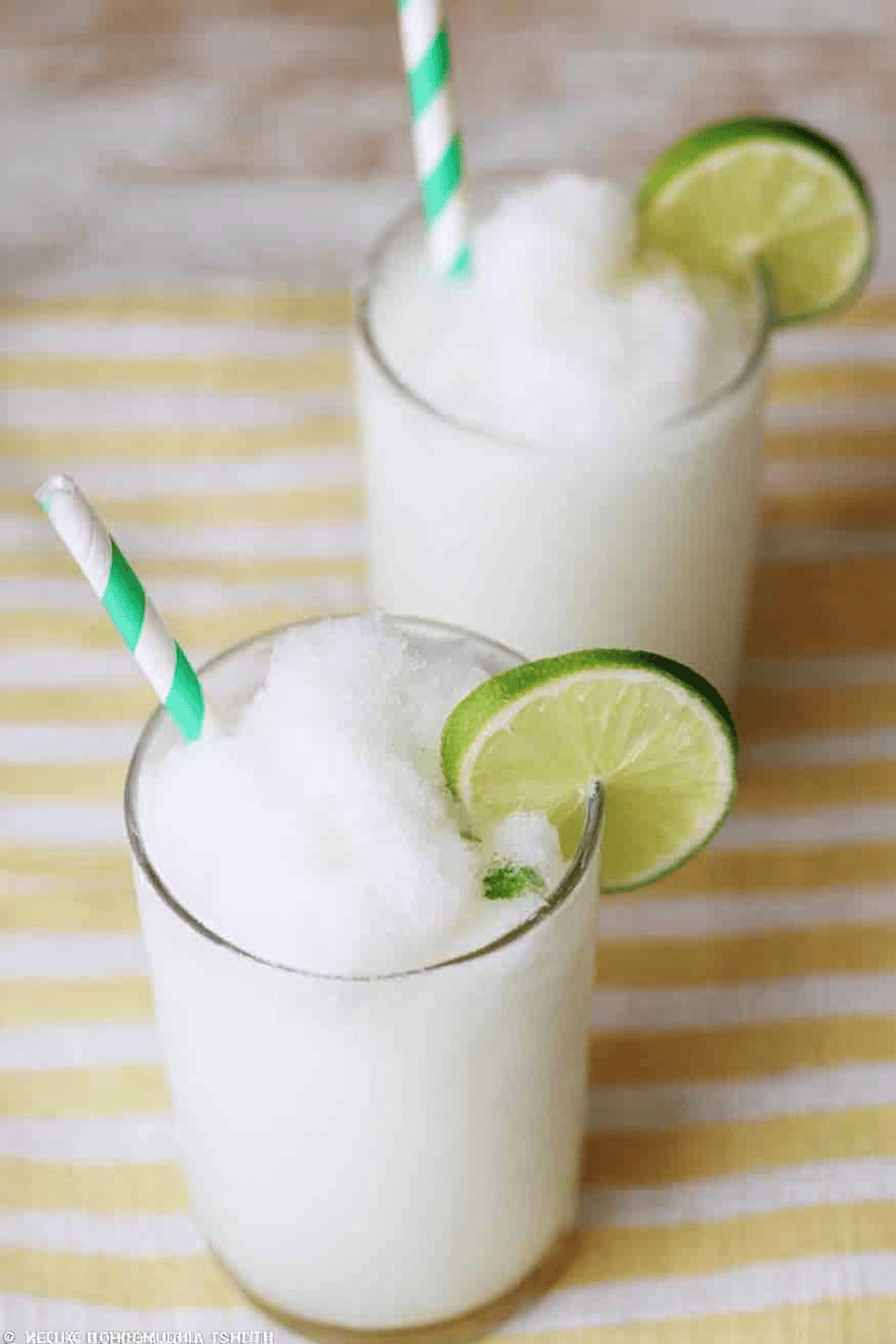 Frozen Coconut Limeade Refreshing Recipe For A Tropical Treat 7 Frozen Coconut Limeade