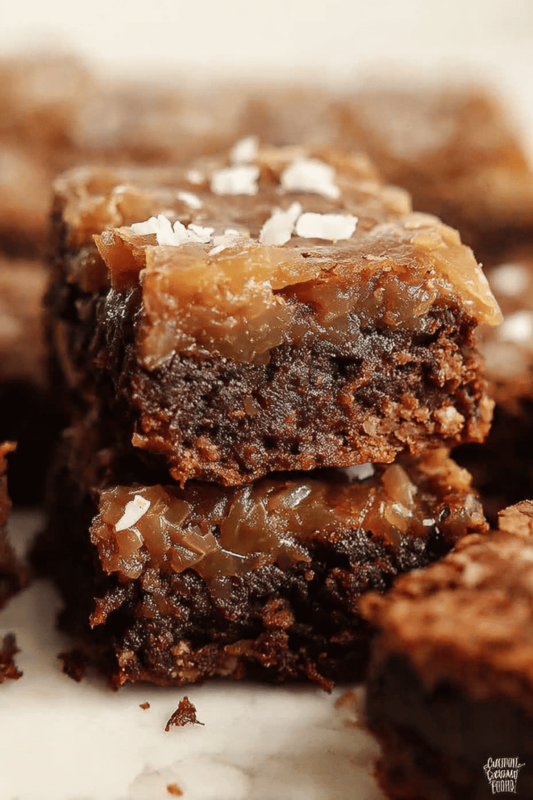 German Chocolate Brownies 13.Png