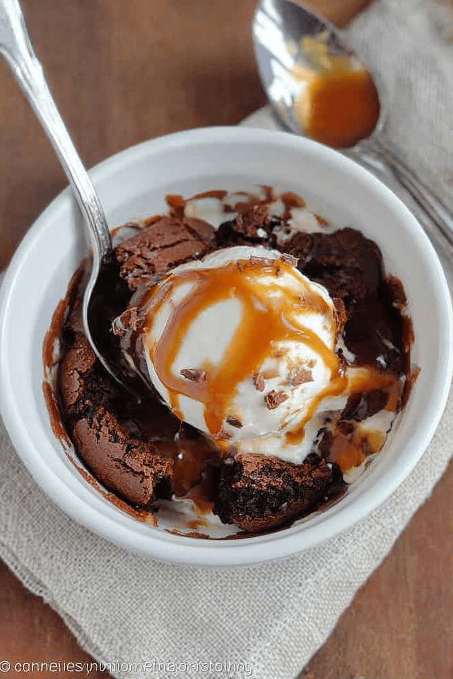 Gooey Brownie Sundae