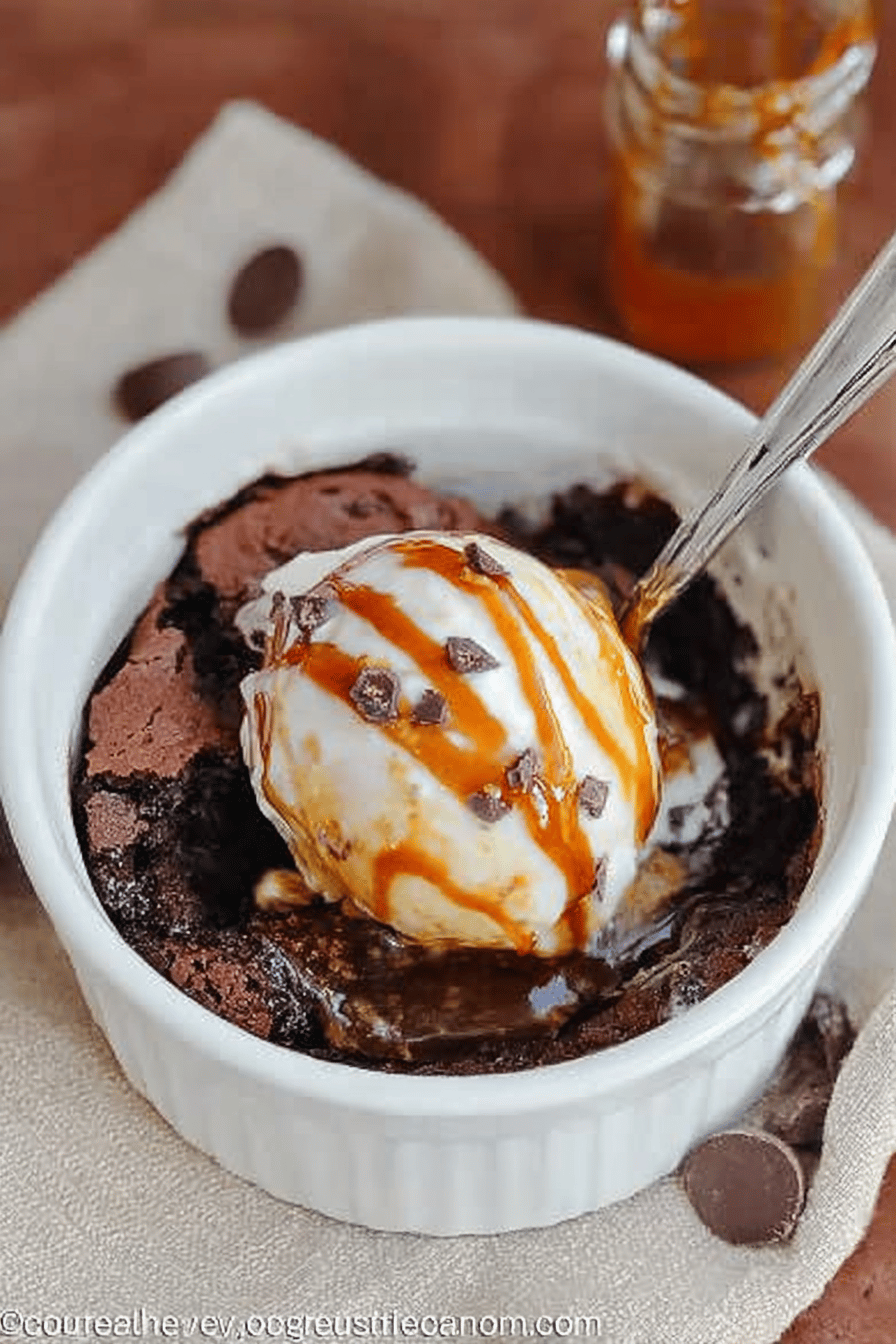 Gooey Brownie Sundae