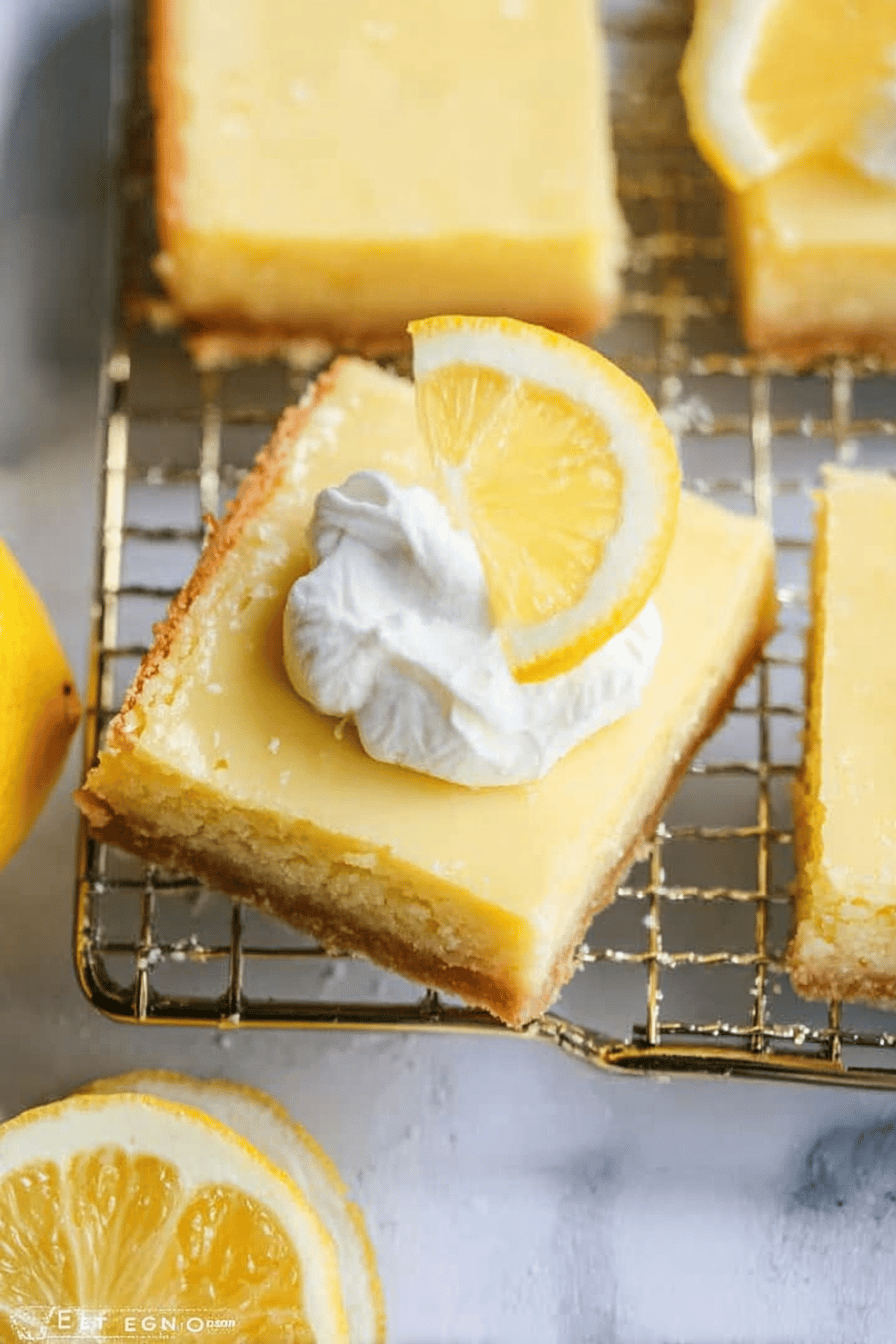 Lemon Bars Recipe With Tangy Filling And Buttery Crust 6 Lemon Bars
