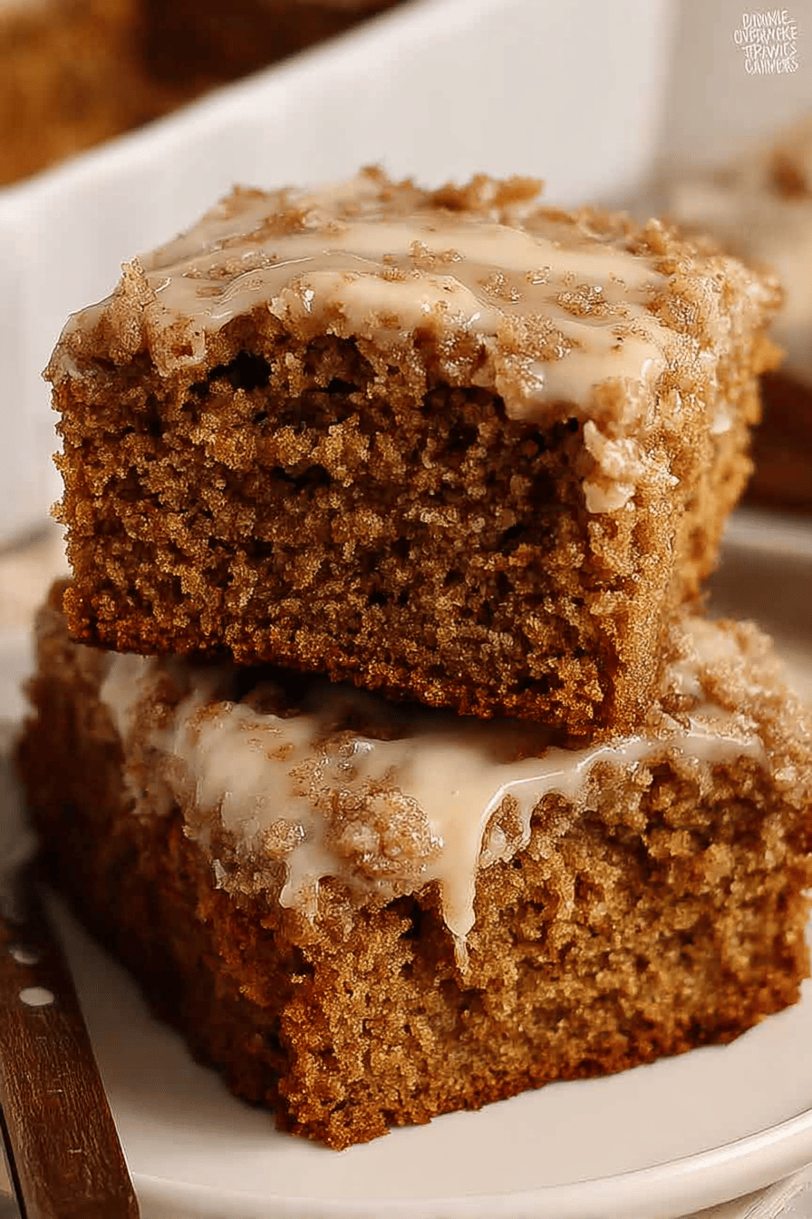 Maple Gingerbread Coffee Cake
