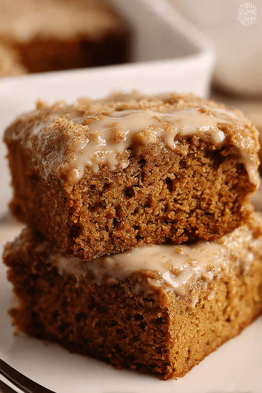 Maple Gingerbread Coffee Cake