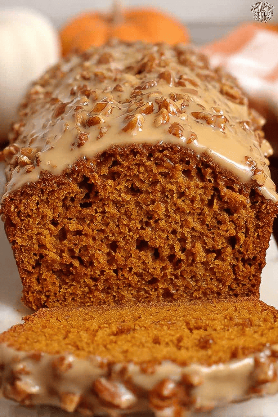 Pumpkin Bread With Sweet Maple Glaze Recipe 7 Maple Pumpkin Bread