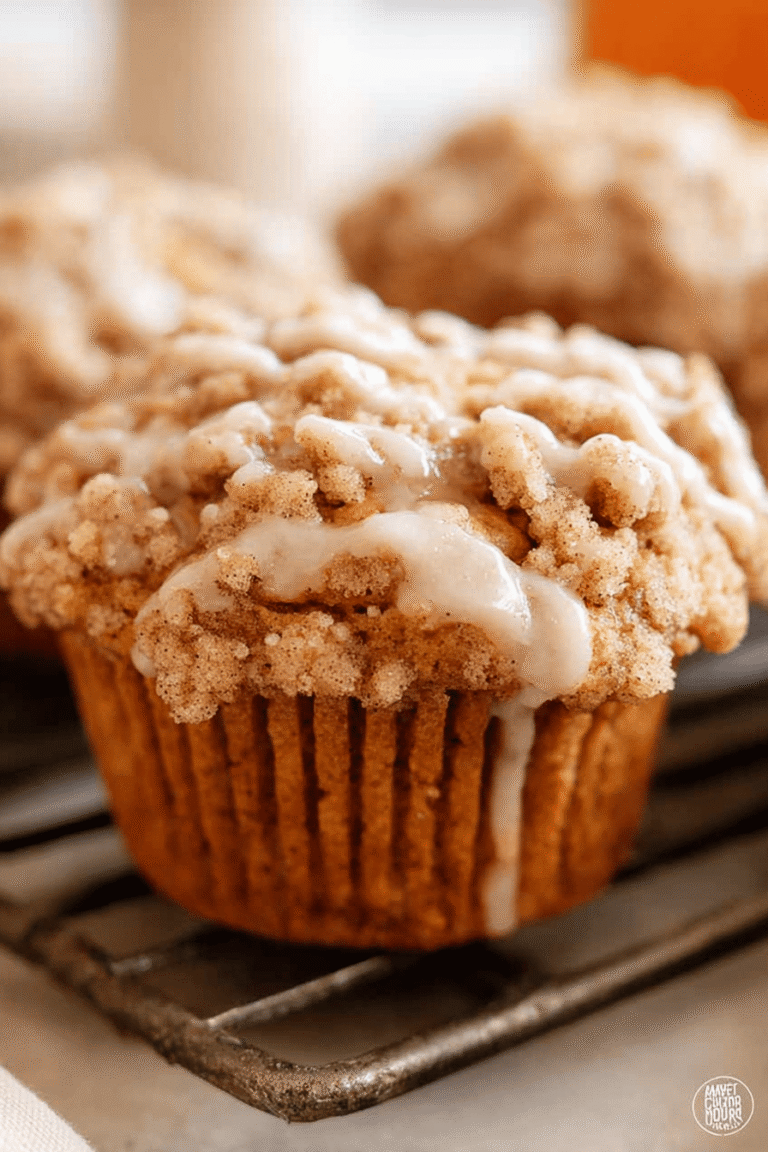 Pumpkin Crumb Cake Muffins Recipe With Spiced Topping 8 Pumpkin Crumb Muffins 62.Png