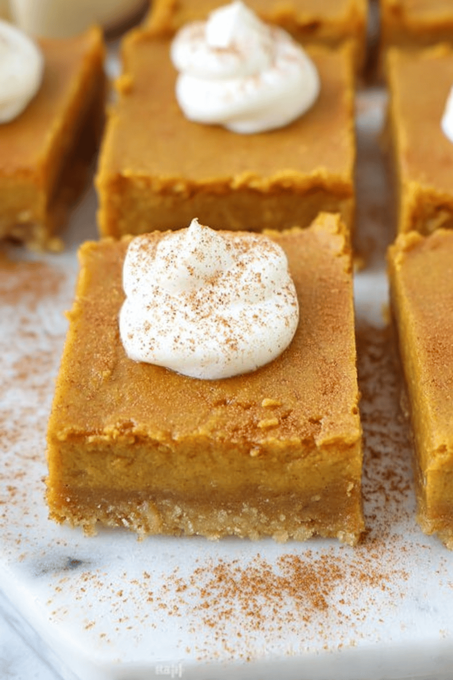 Easy Pumpkin Pie Bars Recipe With Simple Ingredients And Quick Prep 6 Pumpkin Pie Bars