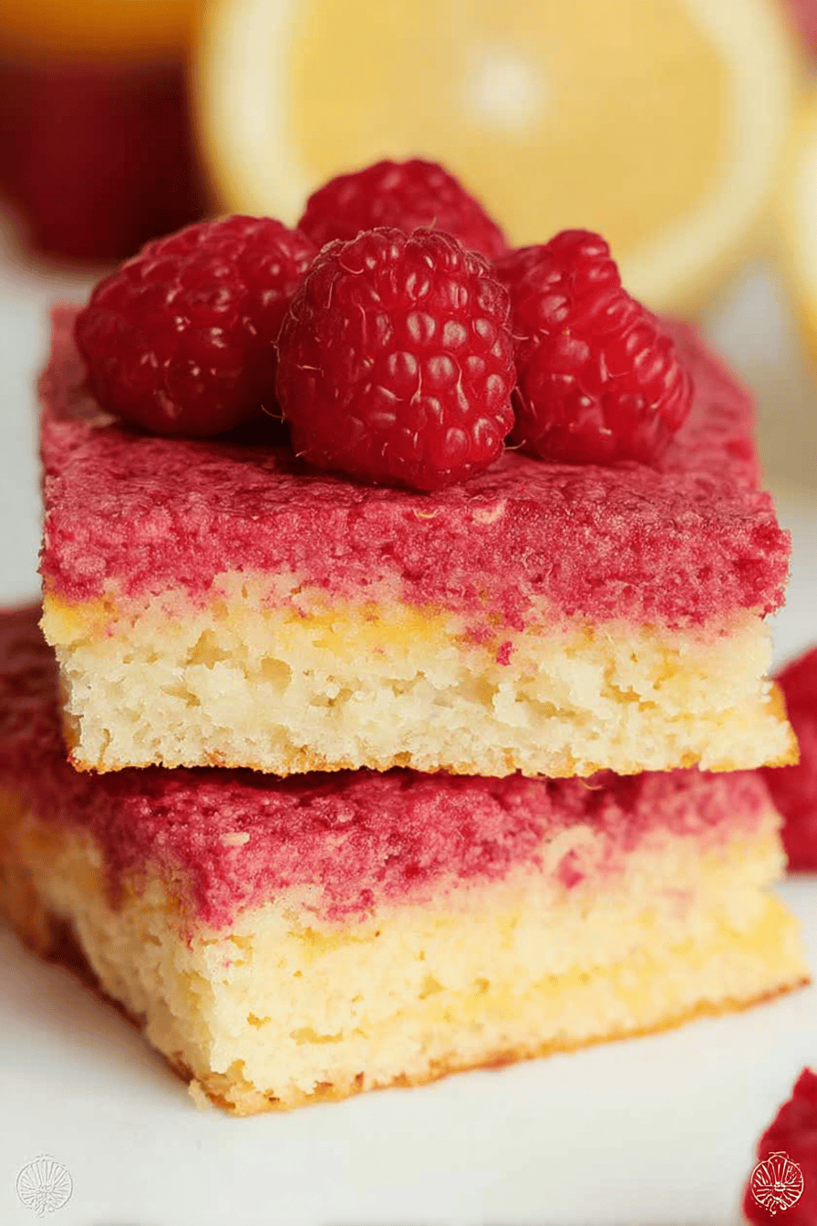Raspberry Lemon Bars