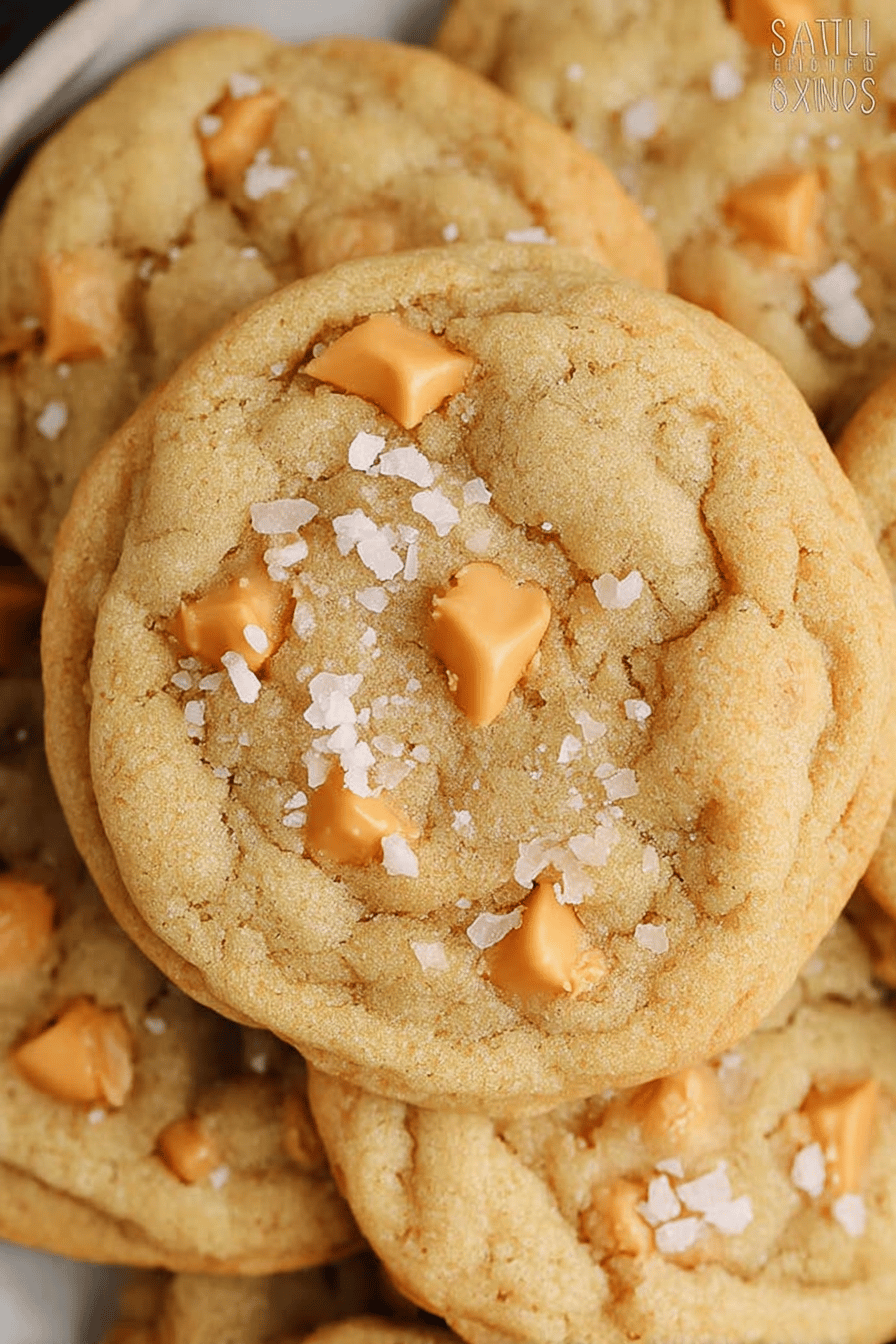 Salted Butterscotch Cookies