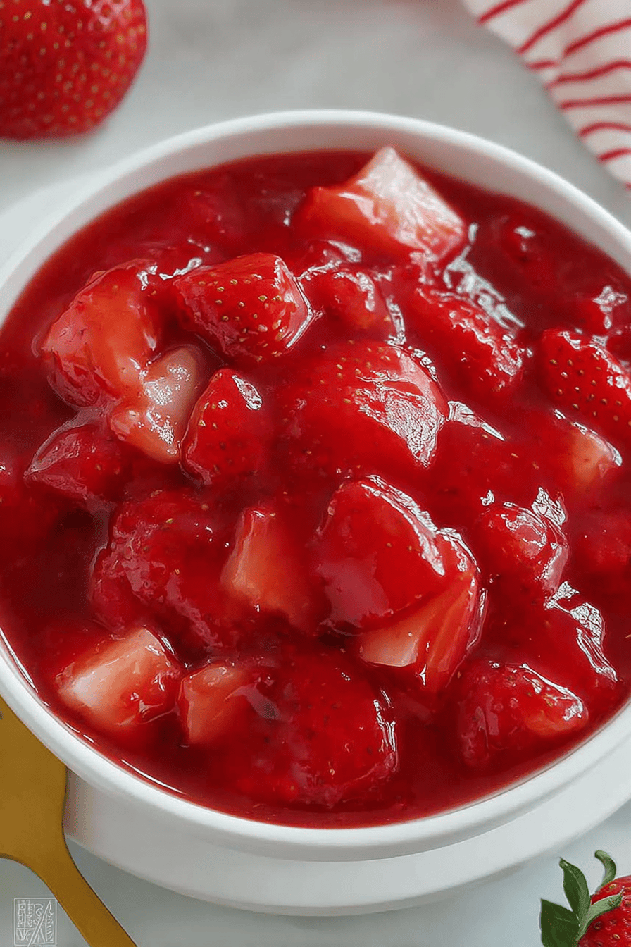 Strawberry Sauce Recipe For Fresh And Easy Homemade Toppings 7 Strawberry Sauce