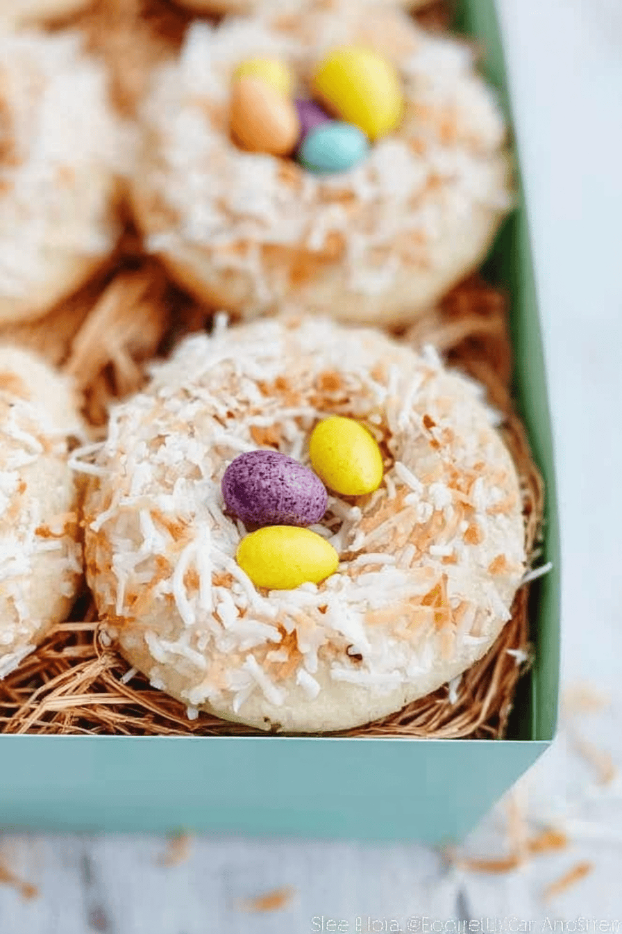 Sugar Cookie Nests Recipe With Easy Decorations For Every Occasion 6 Sugar Cookie Birds Nests