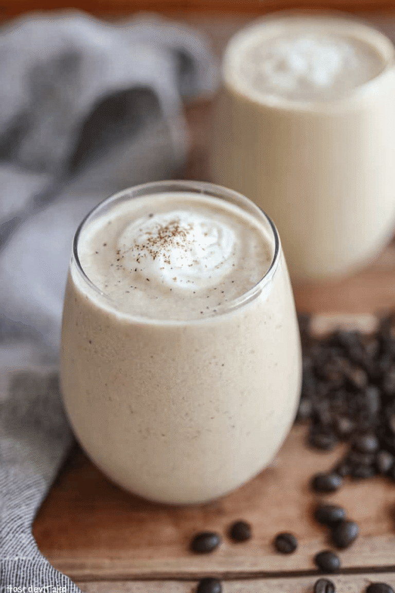 Vanilla Latte Protein Smoothie 33.Png