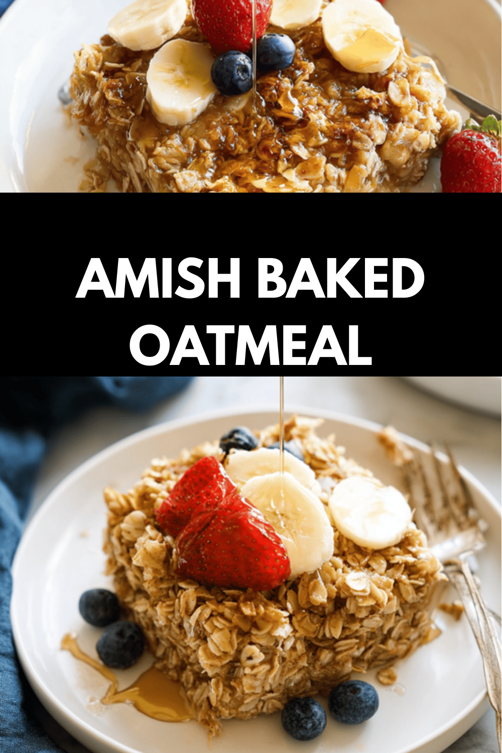 Amish Baked Oatmeal