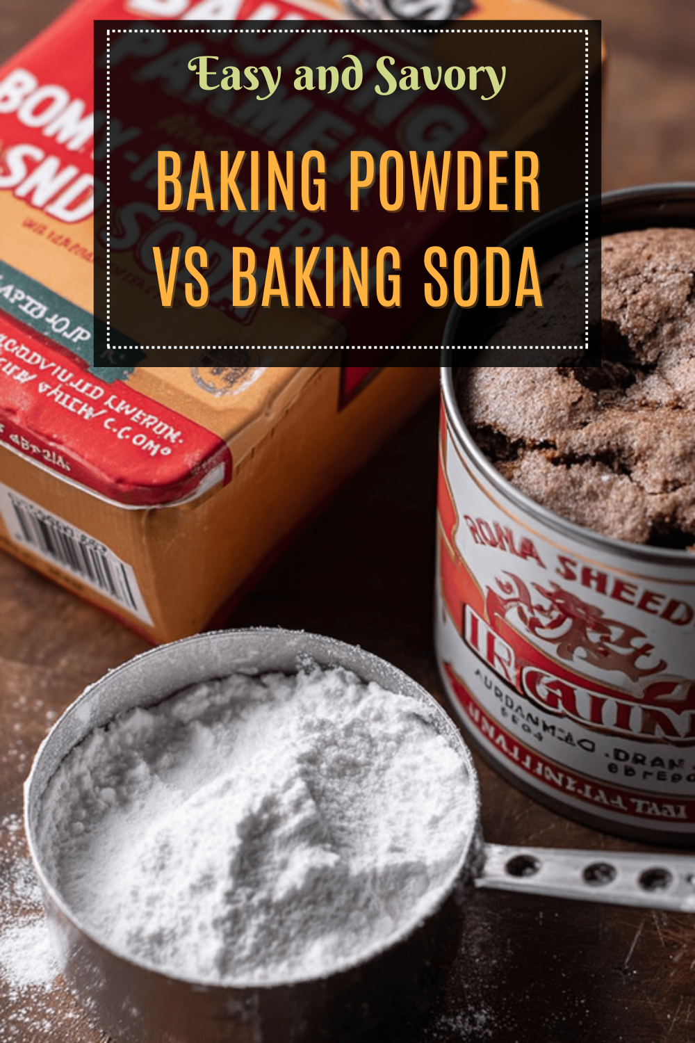 Baking Powder Vs Baking Soda