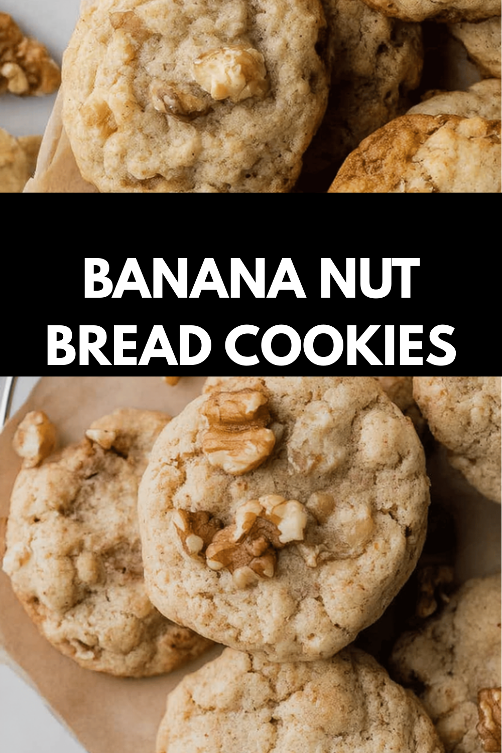 Banana Nut Bread Cookies