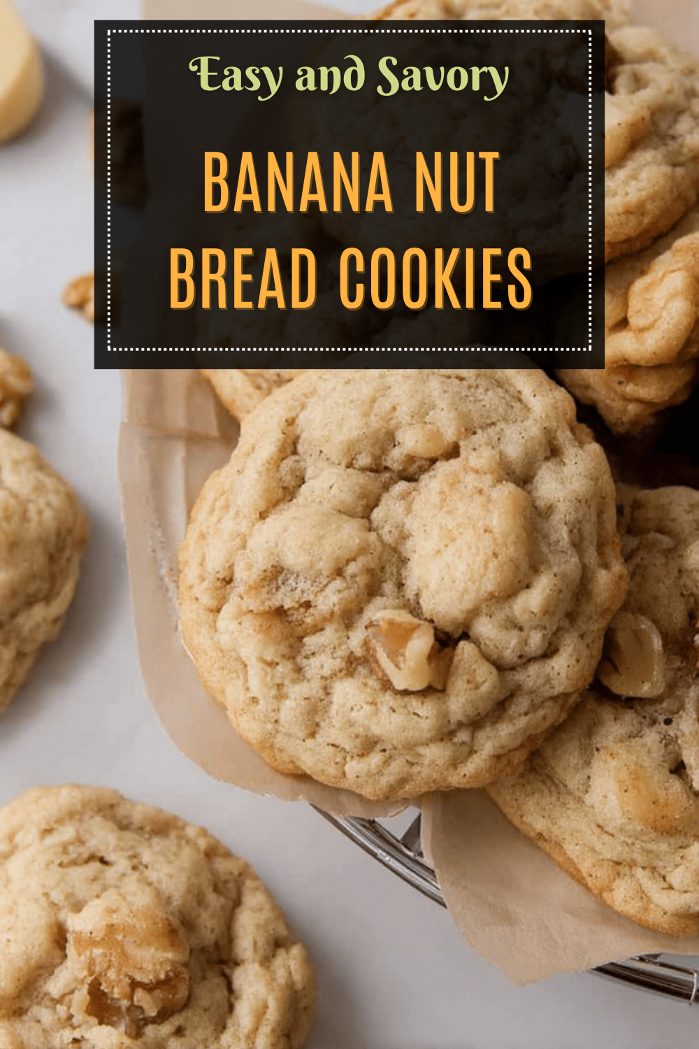 Banana Nut Bread Cookies