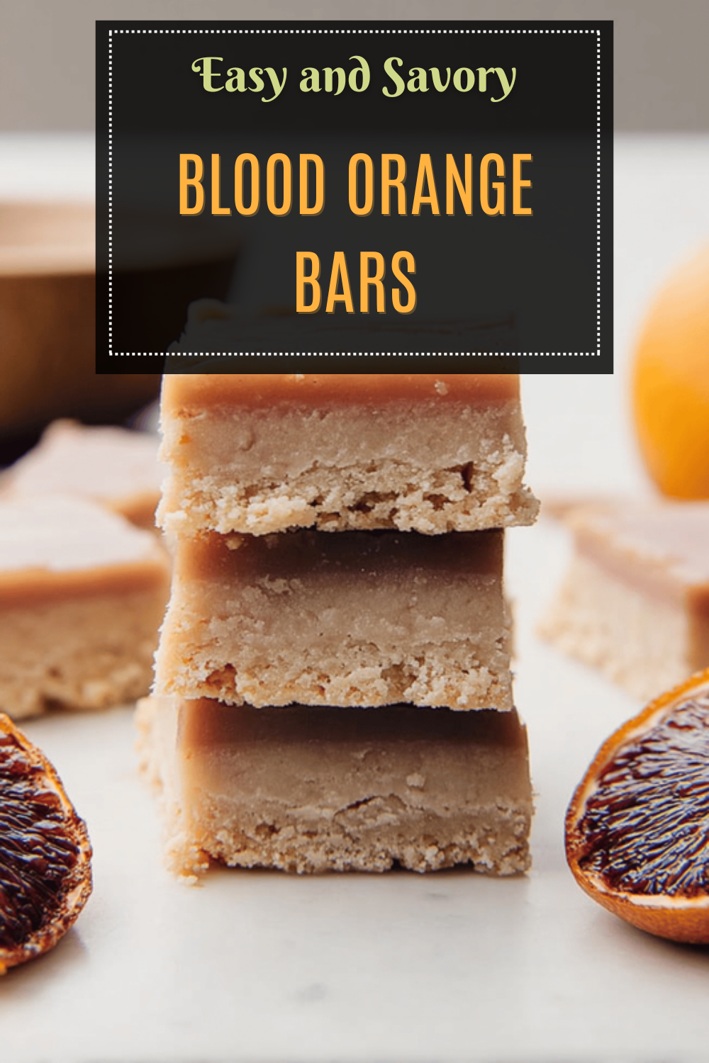 Blood Orange Bars Recipe With Zesty Citrus Flavor And Buttery Crust 7 Blood Orange Bars
