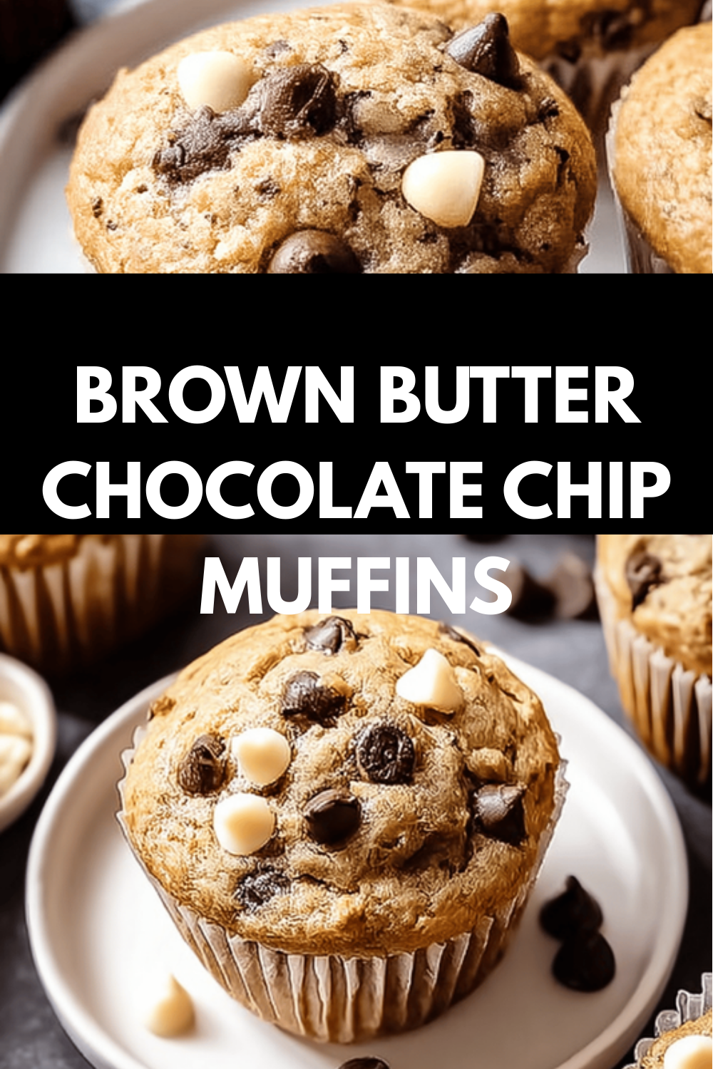 Brown Butter Chocolate Chip Muffins With Bakery-Style Texture 6 Brown Butter Chocolate Chip Muffins