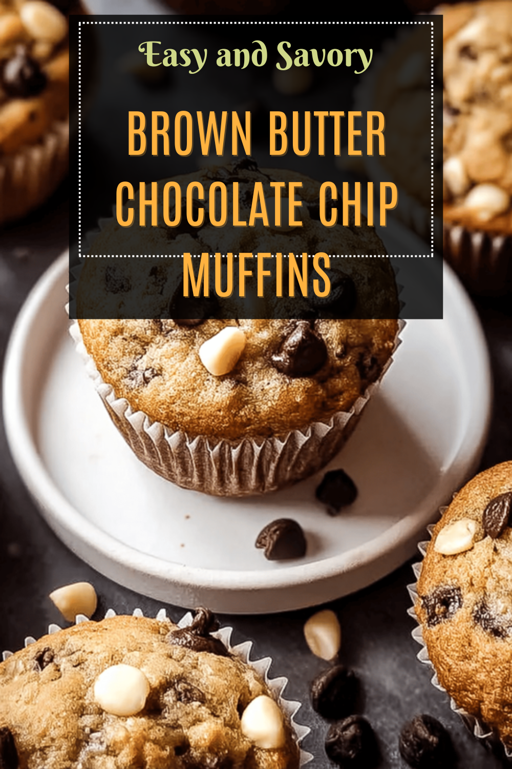 Brown Butter Chocolate Chip Muffins With Bakery-Style Texture 7 Brown Butter Chocolate Chip Muffins