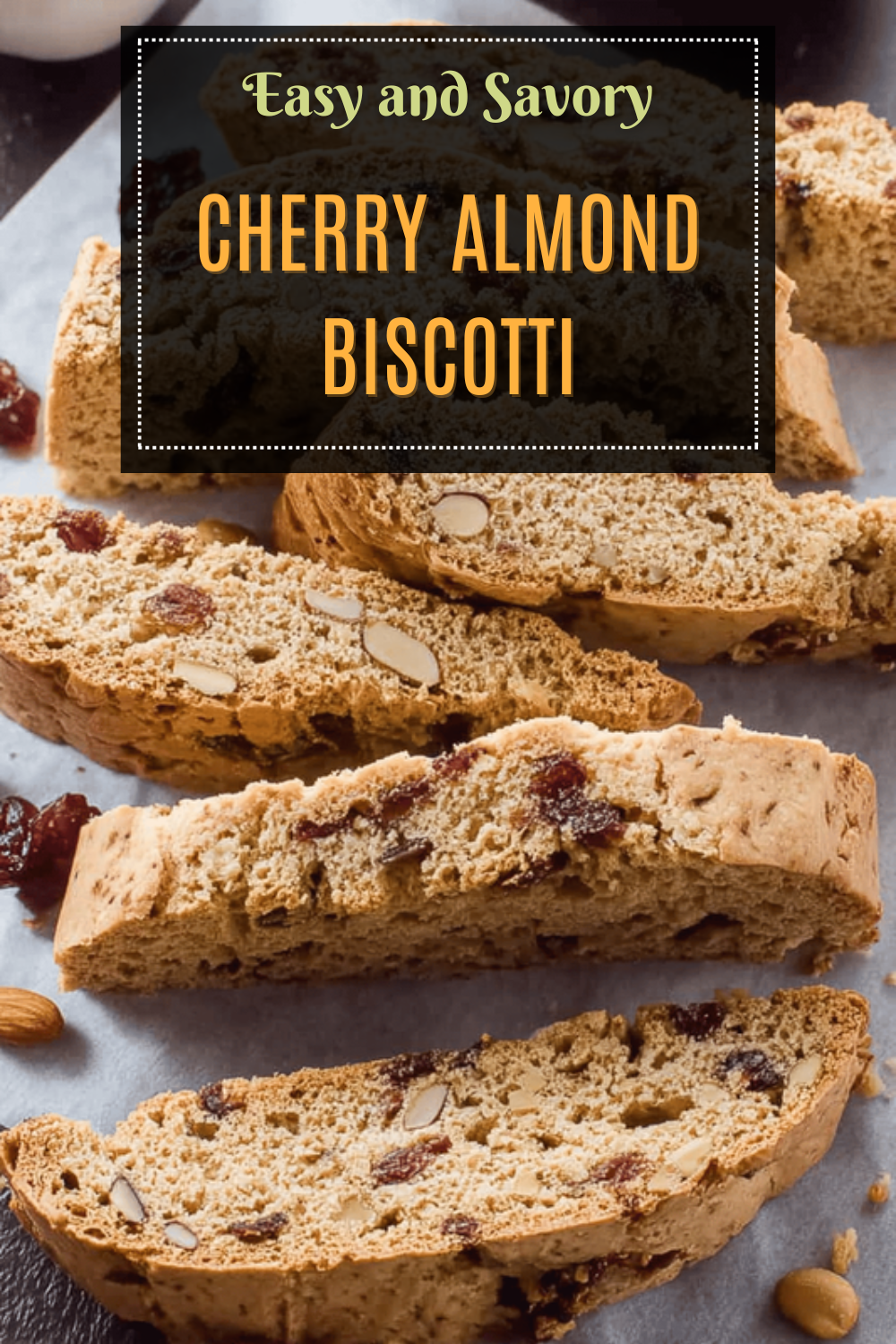 Cherry Almond Biscotti