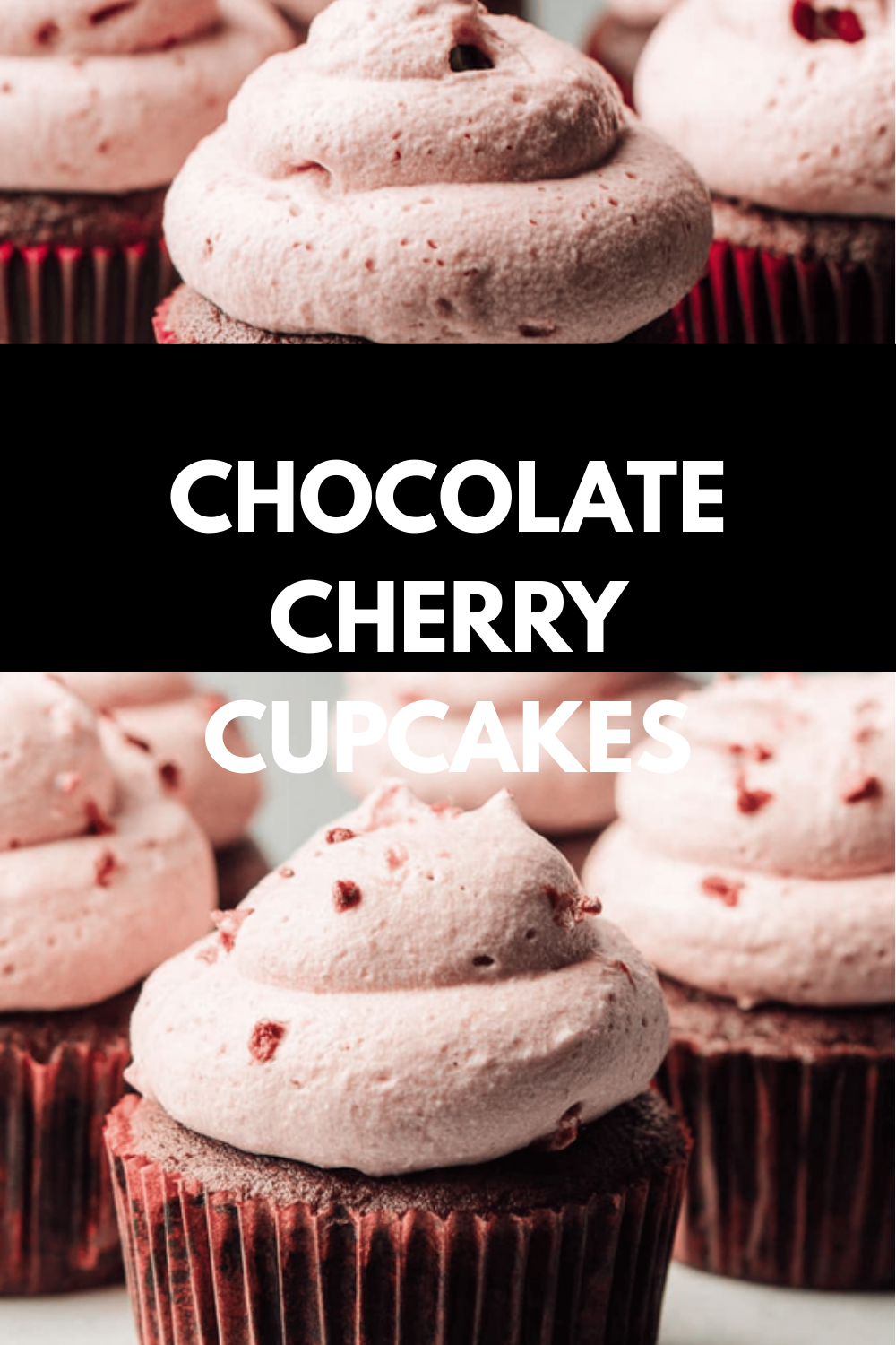 Chocolate Cherry Cupcakes With Rich Ganache And Fresh Cherries 6 Chocolate Cherry Cupcakes