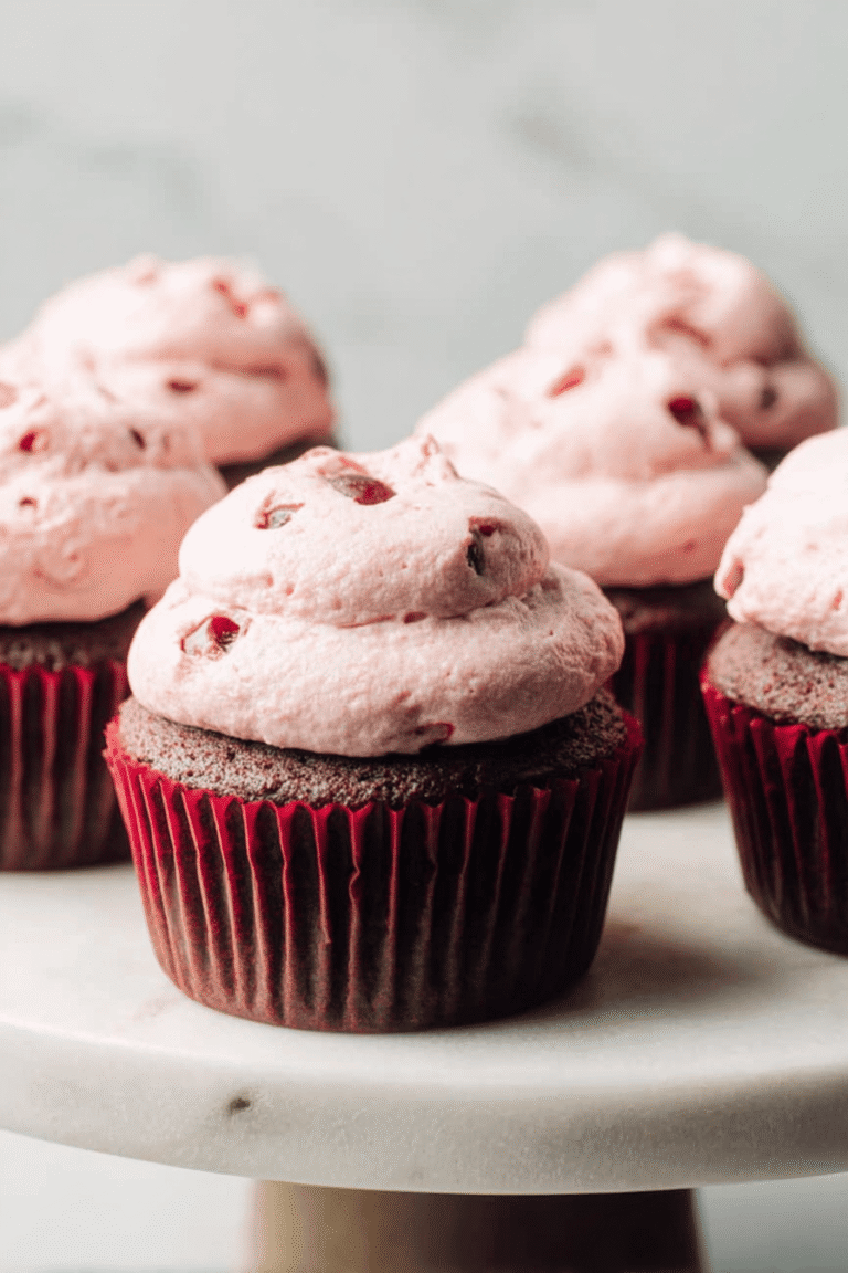 Chocolate Cherry Cupcakes 80.Png