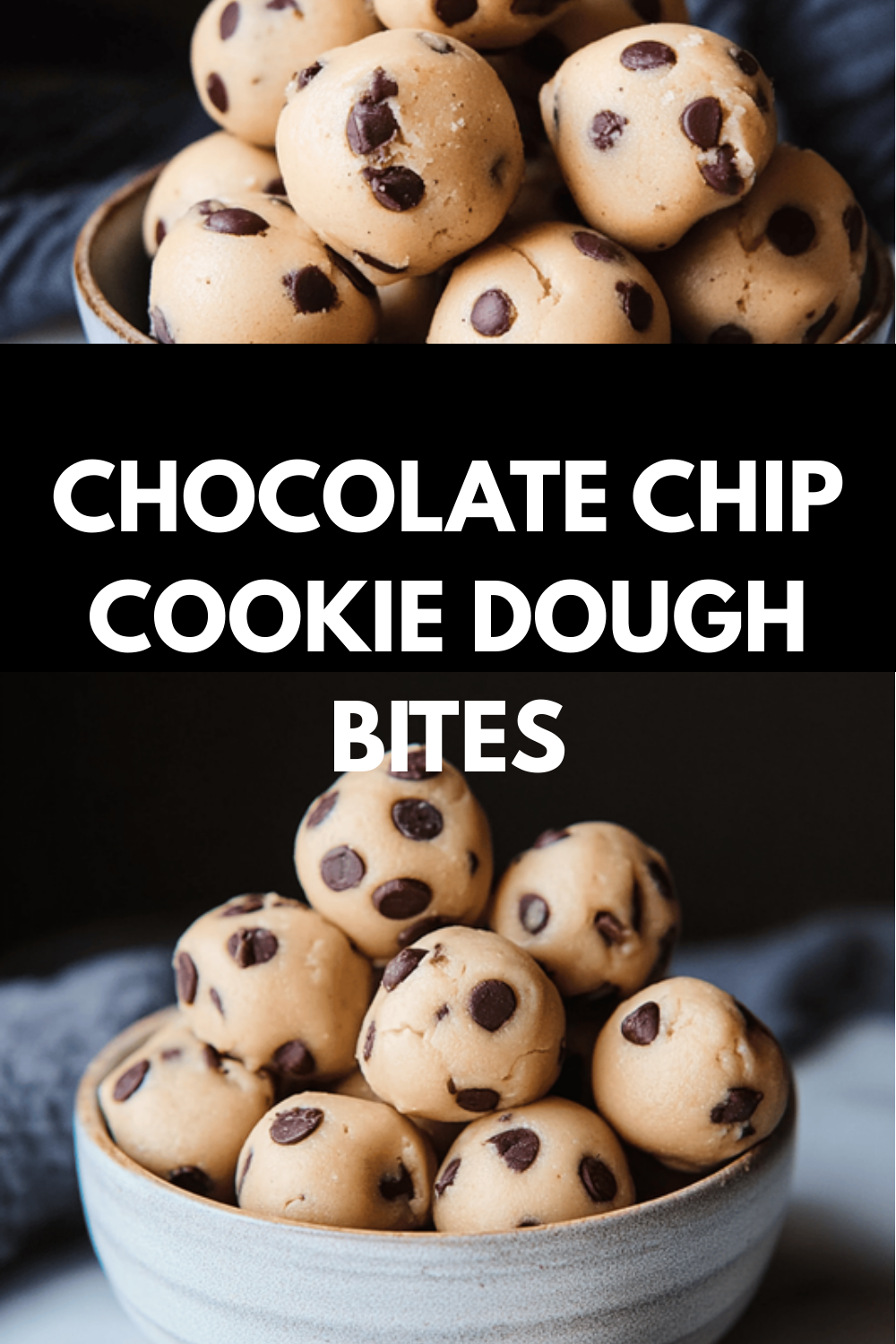 Chocolate Chip Cookie Dough Bites Recipe For Easy No-Bake Treats 6 Chocolate Chip Cookie Dough Bites