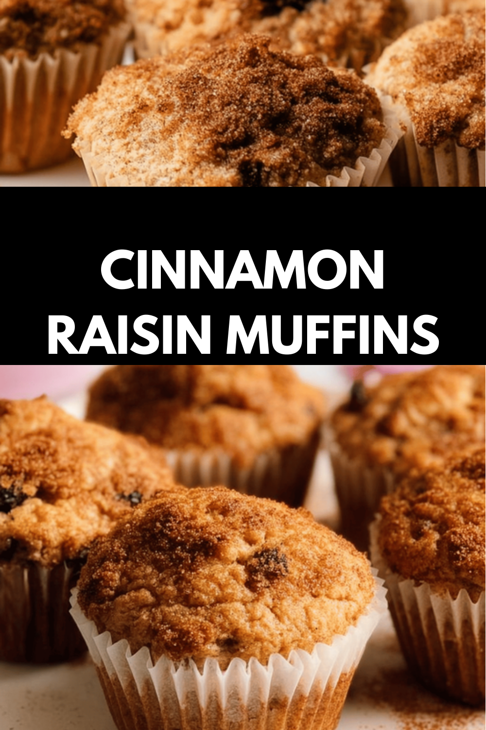 Cinnamon Raisin Muffins