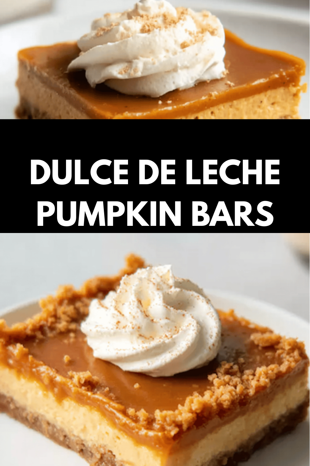 Dulce De Leche Pumpkin Bars