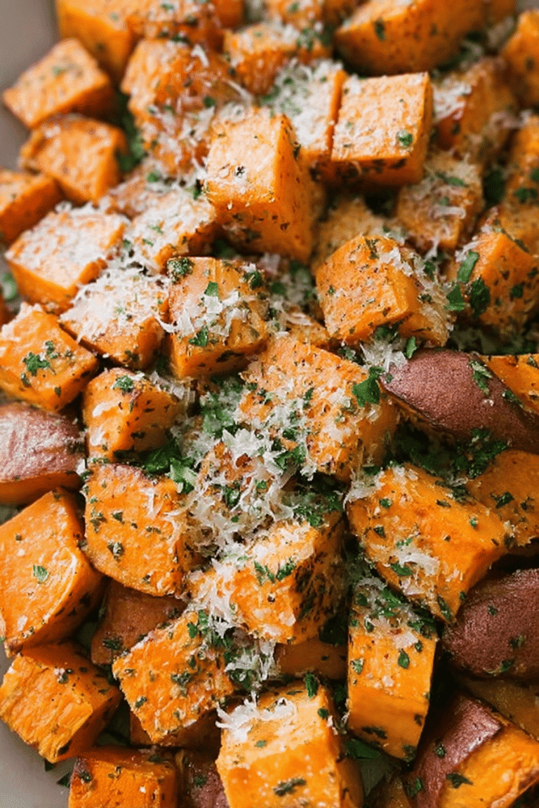 Garlic Herb Roasted Sweet Potatoes 94.Png