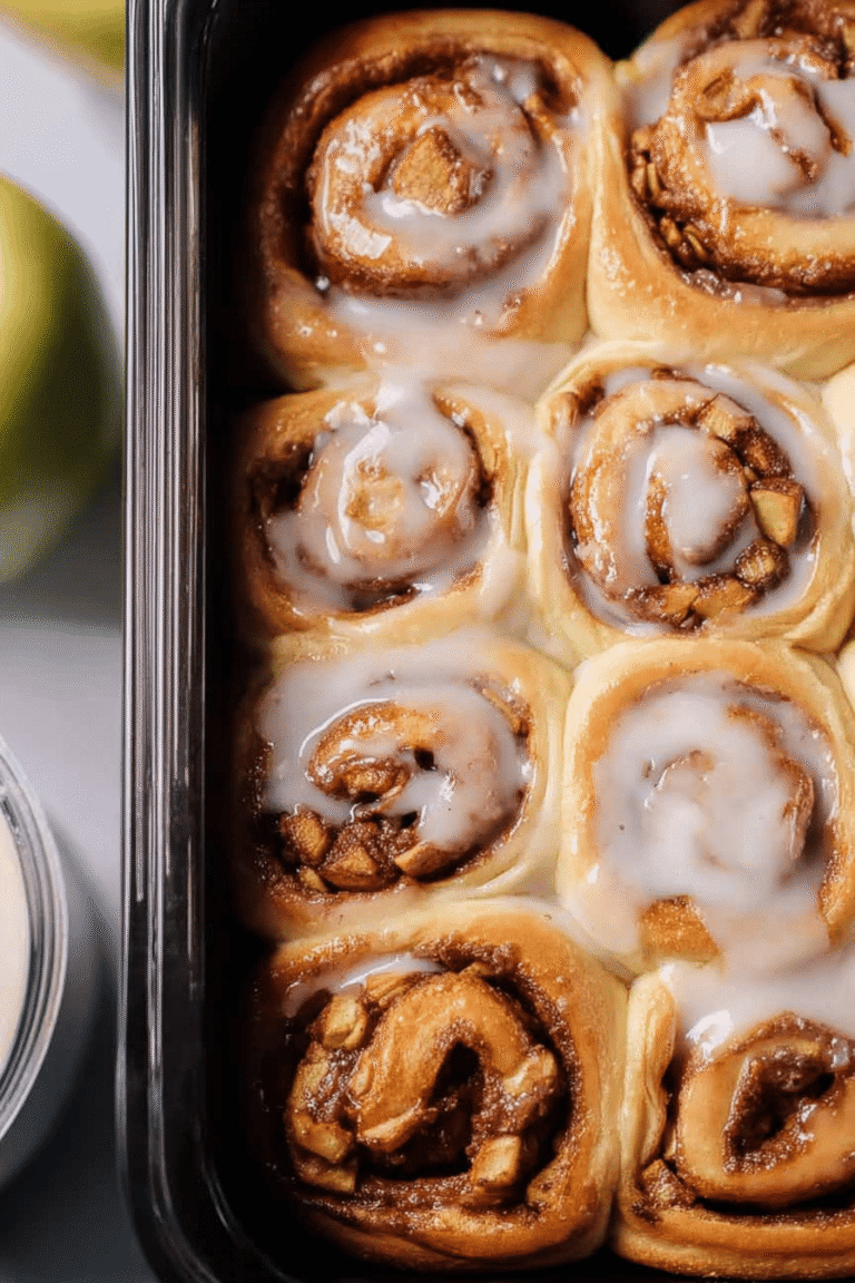 Glazed Apple Cinnamon Rolls 53.Png