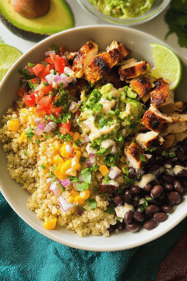 Grilled Chicken Quinoa Burrito Bowls 18.Png