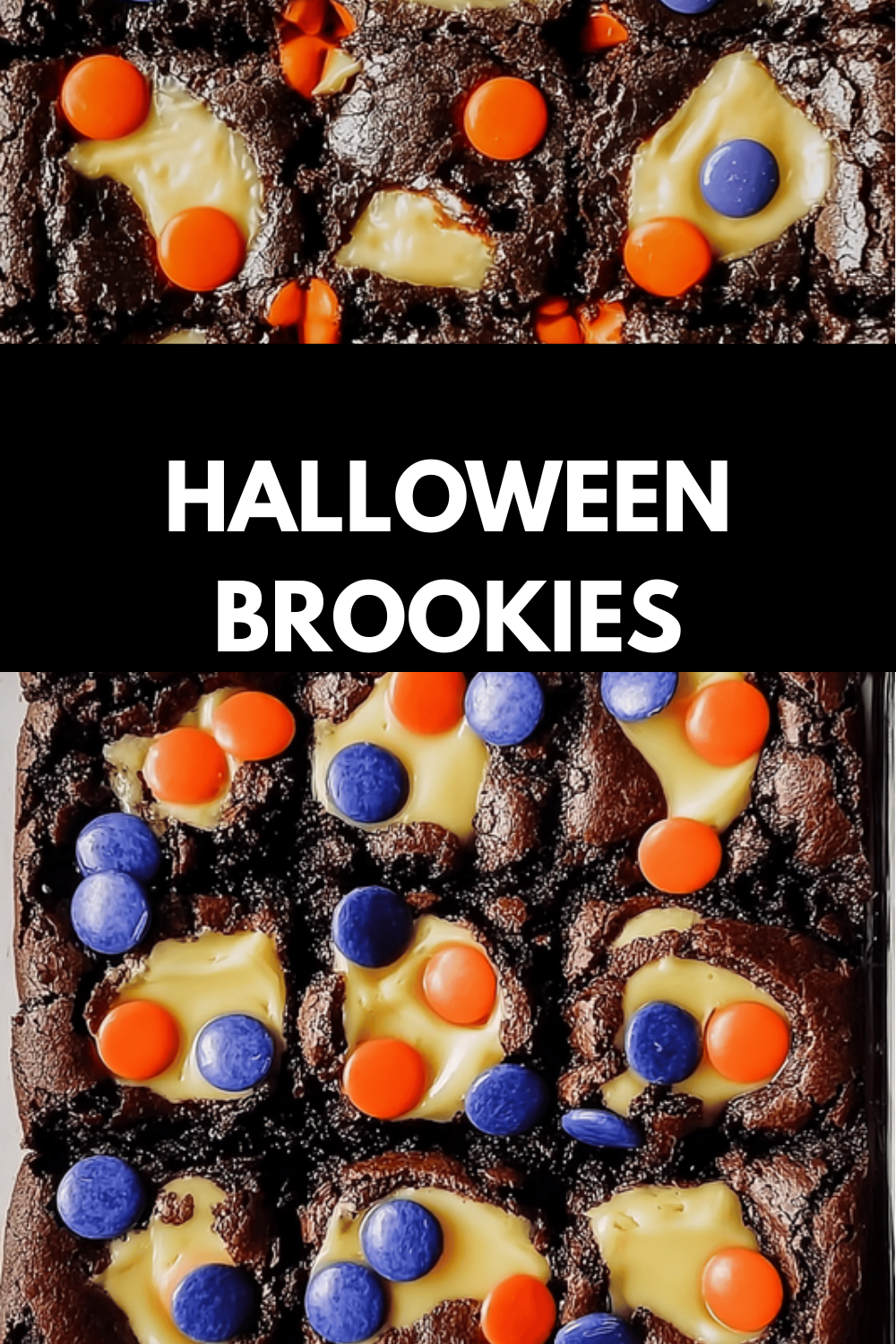 Halloween Brookies Recipe Combining Brownies And Cookies For Festive Treats 6 Halloween Brookies