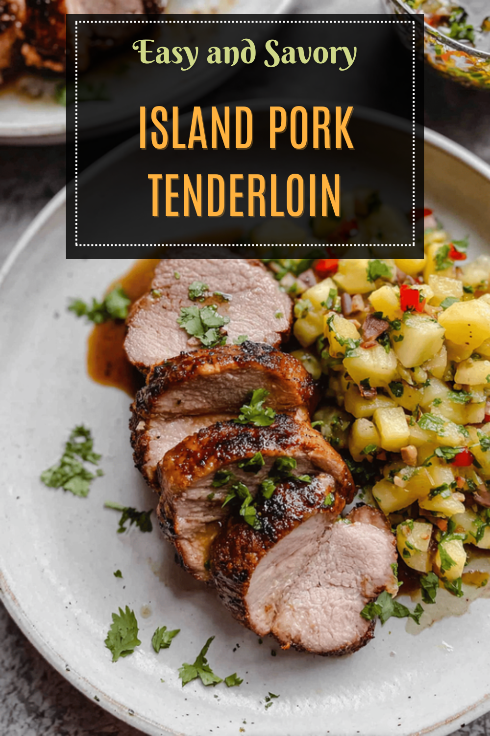 Island Glazed Pork Tenderloin With Sweet Tropical Flavors 7 Island Pork Tenderloin