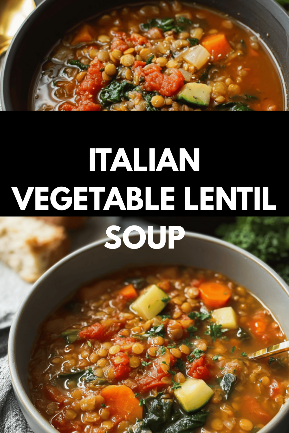 Italian Vegetable Lentil Soup