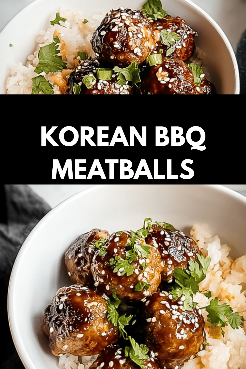 Korean Bbq Meatballs