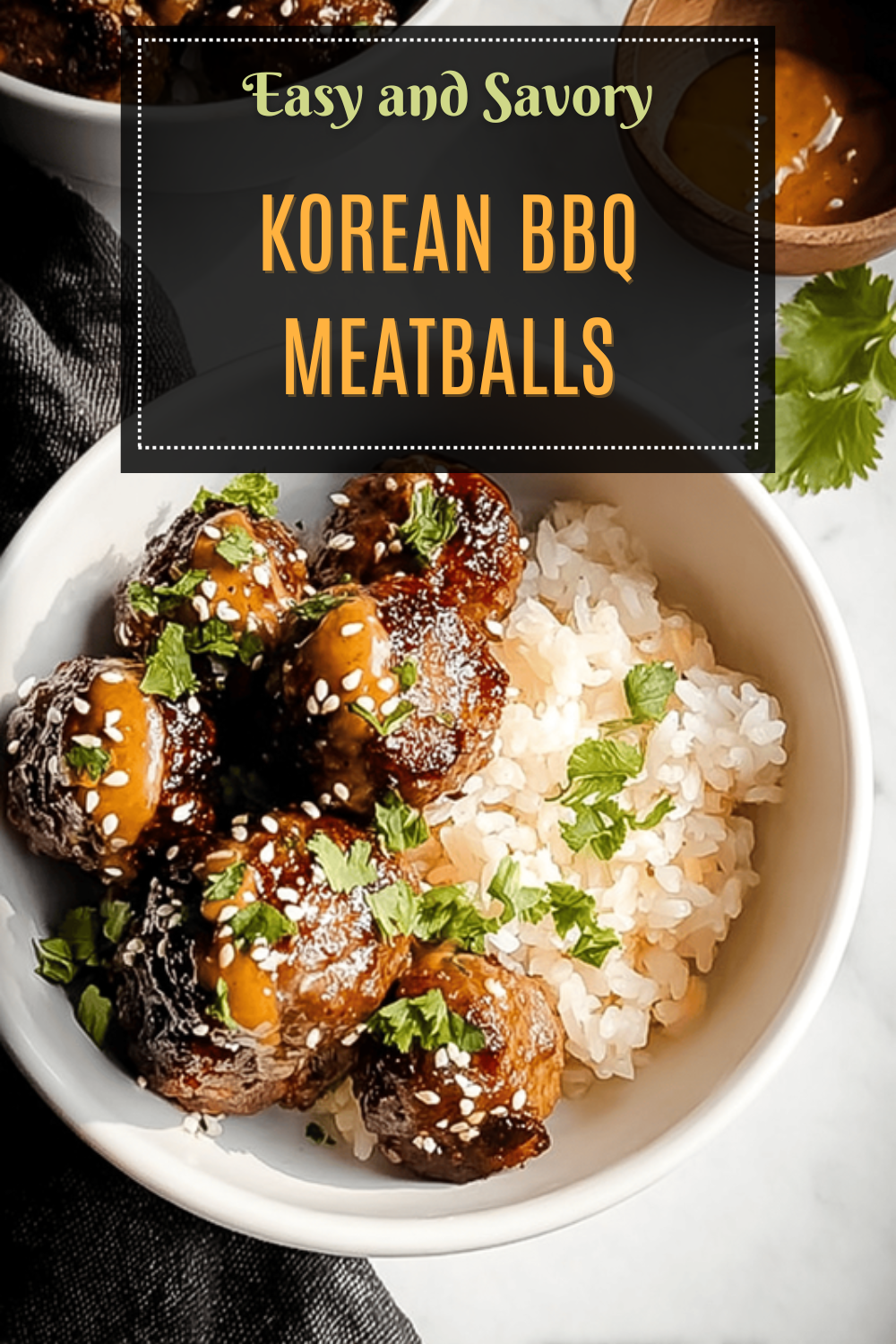 Korean Bbq Meatballs